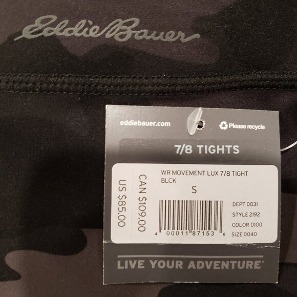 NEW Eddie Bauer Movement Lux Hi-Rise 7/8 Leggings - Picture 4 of 6